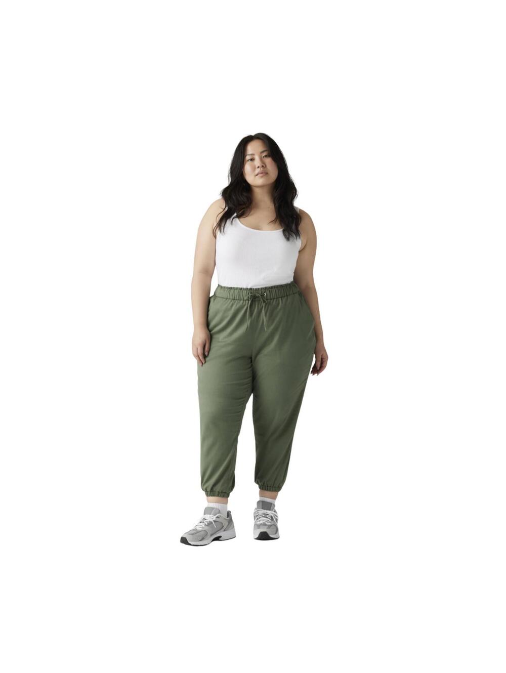 Levi’s Olive Green Jogger Pants Utility Cargo Lounge Joggers Women’s XL